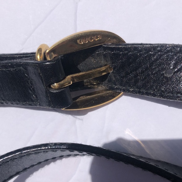 Gucci monogram vintage 1980’s black - Picture 3 of 12